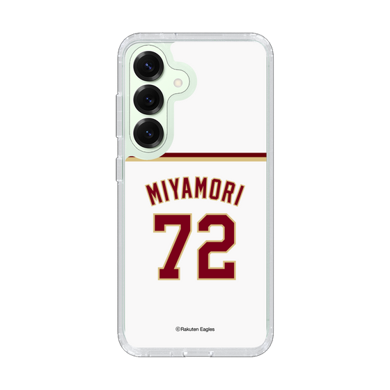 スリムプロテクションケース［ 楽天イーグルス - #72 Miyamori - ホーム ］