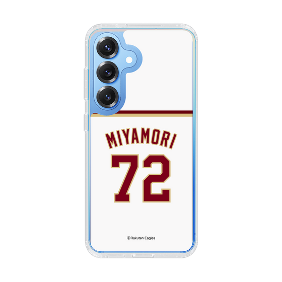 スリムプロテクションケース［ 楽天イーグルス - #72 Miyamori - ホーム ］