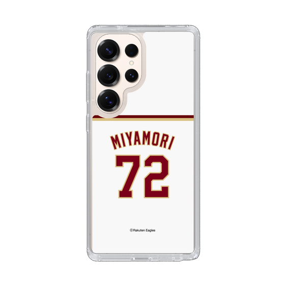 スリムプロテクションケース［ 楽天イーグルス - #72 Miyamori - ホーム ］