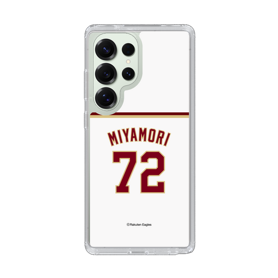 スリムプロテクションケース［ 楽天イーグルス - #72 Miyamori - ホーム ］