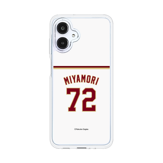 スリムプロテクションケース［ 楽天イーグルス - #72 Miyamori - ホーム ］