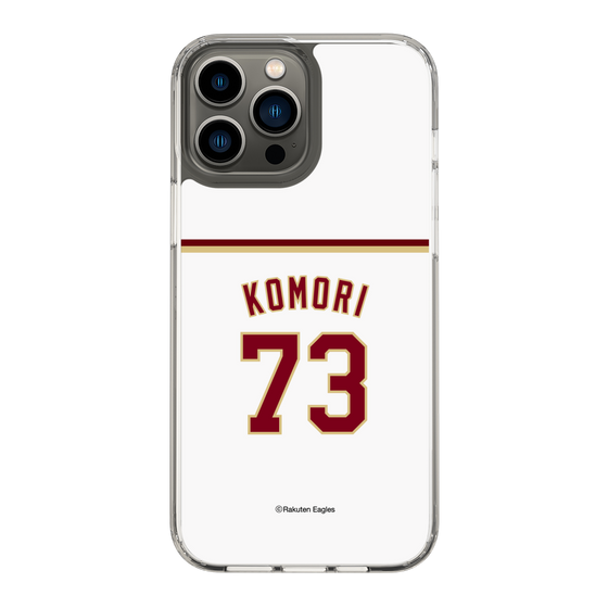 スリムプロテクションケース［ 楽天イーグルス - #73 Komori - ホーム ］