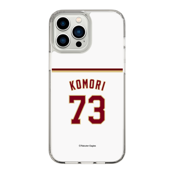 スリムプロテクションケース［ 楽天イーグルス - #73 Komori - ホーム ］