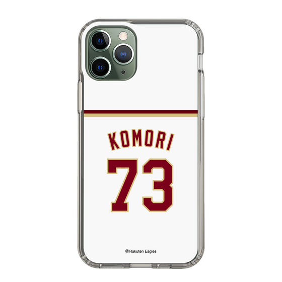 スリムプロテクションケース［ 楽天イーグルス - #73 Komori - ホーム ］