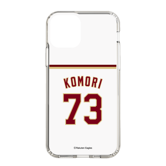 スリムプロテクションケース［ 楽天イーグルス - #73 Komori - ホーム ］