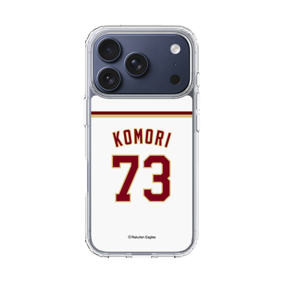 スリムプロテクションケース［ 楽天イーグルス - #73 Komori - ホーム ］