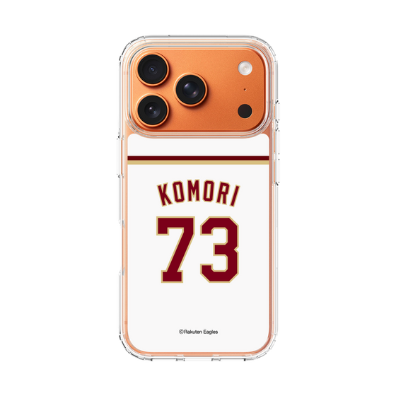 スリムプロテクションケース［ 楽天イーグルス - #73 Komori - ホーム ］