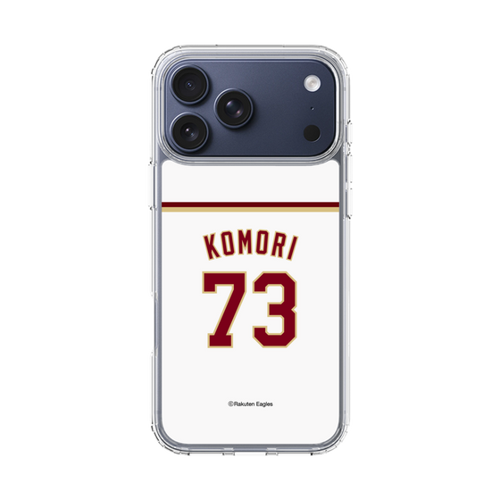 スリムプロテクションケース［ 楽天イーグルス - #73 Komori - ホーム ］