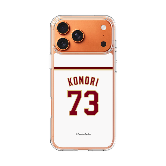 スリムプロテクションケース［ 楽天イーグルス - #73 Komori - ホーム ］