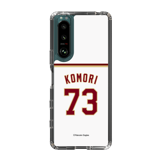 スリムプロテクションケース［ 楽天イーグルス - #73 Komori - ホーム ］