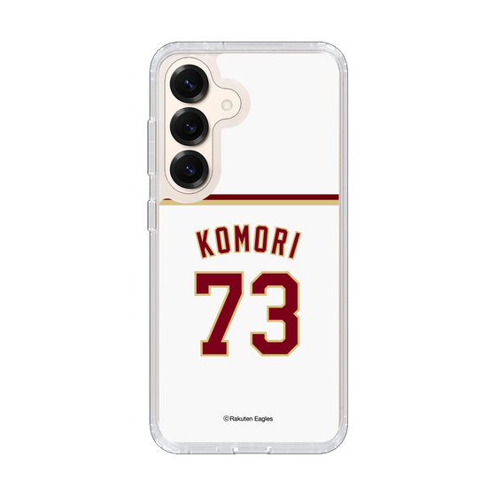 スリムプロテクションケース［ 楽天イーグルス - #73 Komori - ホーム ］