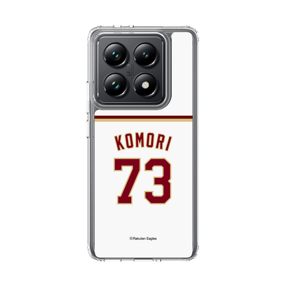 スリムプロテクションケース［ 楽天イーグルス - #73 Komori - ホーム ］