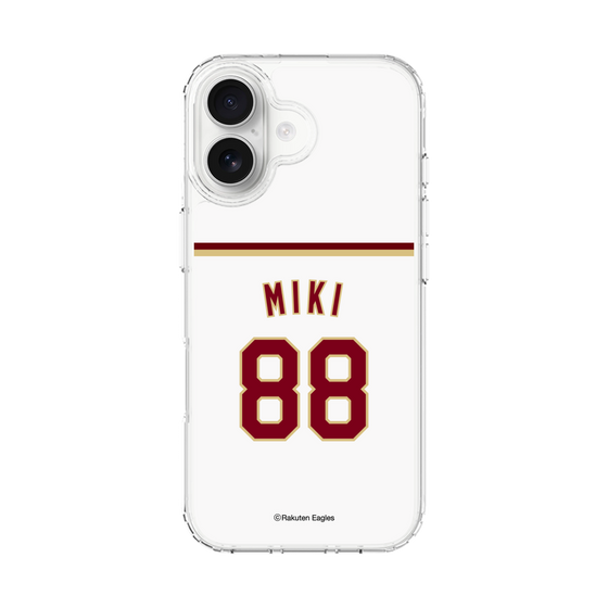 スリムプロテクションケース［ 楽天イーグルス - #88 Miki - ホーム ］