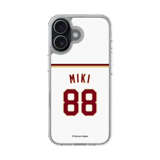 スリムプロテクションケース［ 楽天イーグルス - #88 Miki - ホーム ］