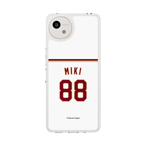 スリムプロテクションケース［ 楽天イーグルス - #88 Miki - ホーム ］