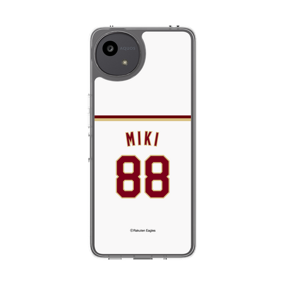スリムプロテクションケース［ 楽天イーグルス - #88 Miki - ホーム ］