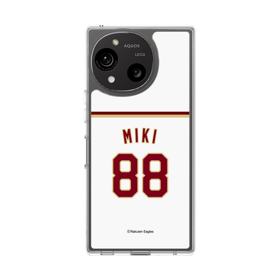 スリムプロテクションケース［ 楽天イーグルス - #88 Miki - ホーム ］