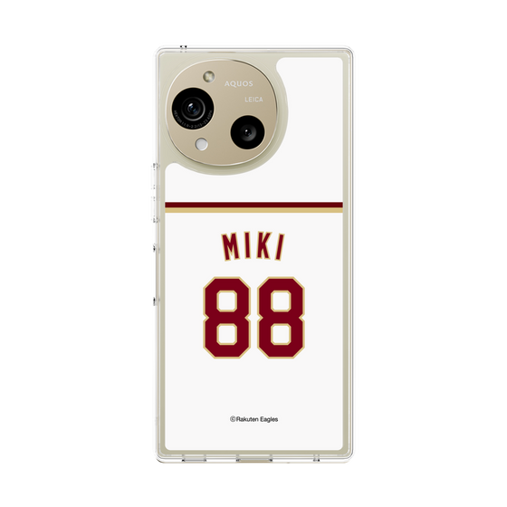 スリムプロテクションケース［ 楽天イーグルス - #88 Miki - ホーム ］