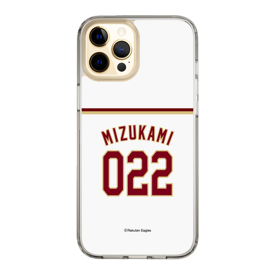 スリムプロテクションケース［ 楽天イーグルス - #022 Mizukami - ホーム ］