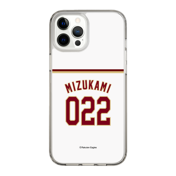 スリムプロテクションケース［ 楽天イーグルス - #022 Mizukami - ホーム ］