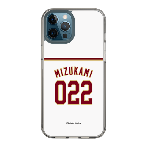 スリムプロテクションケース［ 楽天イーグルス - #022 Mizukami - ホーム ］