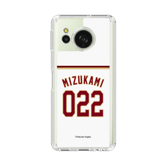 スリムプロテクションケース［ 楽天イーグルス - #022 Mizukami - ホーム ］