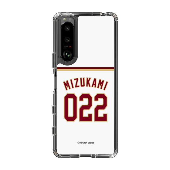 スリムプロテクションケース［ 楽天イーグルス - #022 Mizukami - ホーム ］