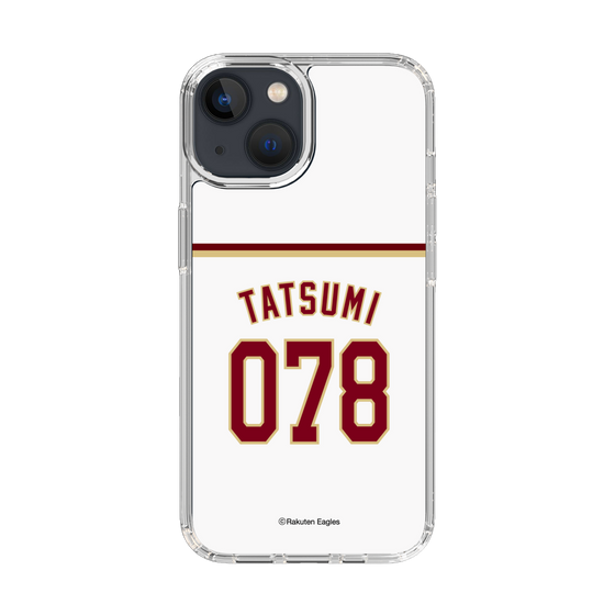 スリムプロテクションケース［ 楽天イーグルス - #078 Tatsumi - ホーム ］