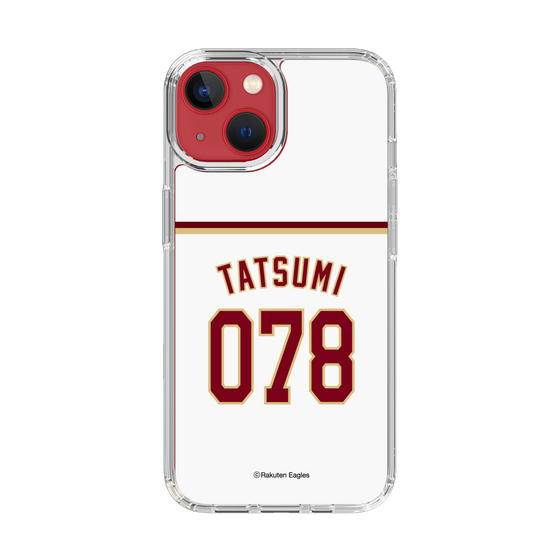 スリムプロテクションケース［ 楽天イーグルス - #078 Tatsumi - ホーム ］