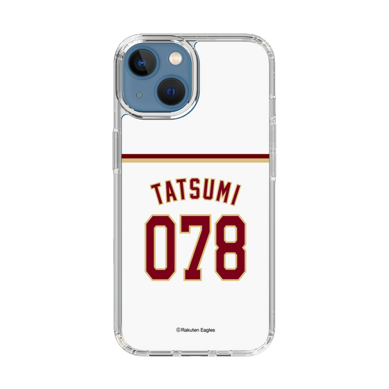 スリムプロテクションケース［ 楽天イーグルス - #078 Tatsumi - ホーム ］