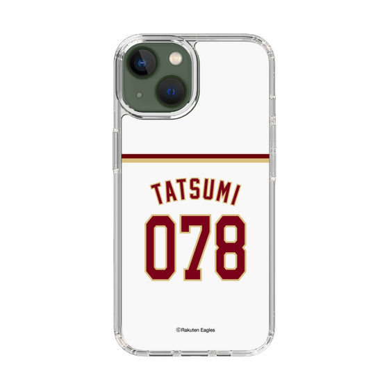 スリムプロテクションケース［ 楽天イーグルス - #078 Tatsumi - ホーム ］