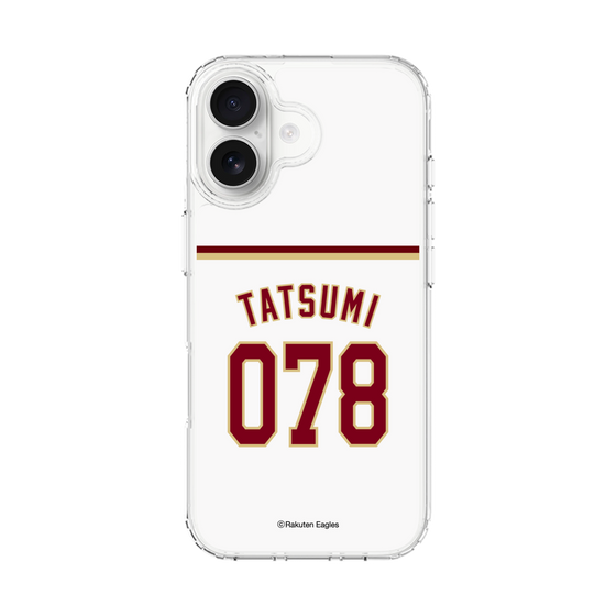 スリムプロテクションケース［ 楽天イーグルス - #078 Tatsumi - ホーム ］