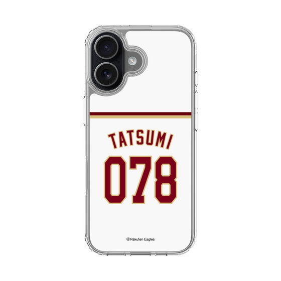 スリムプロテクションケース［ 楽天イーグルス - #078 Tatsumi - ホーム ］