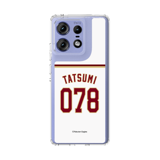 スリムプロテクションケース［ 楽天イーグルス - #078 Tatsumi - ホーム ］