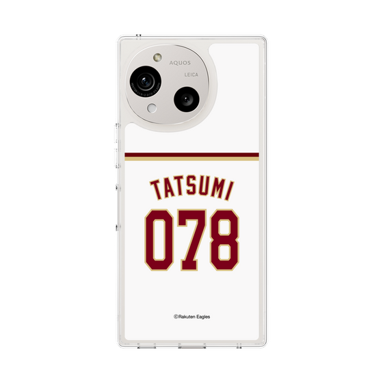 スリムプロテクションケース［ 楽天イーグルス - #078 Tatsumi - ホーム ］