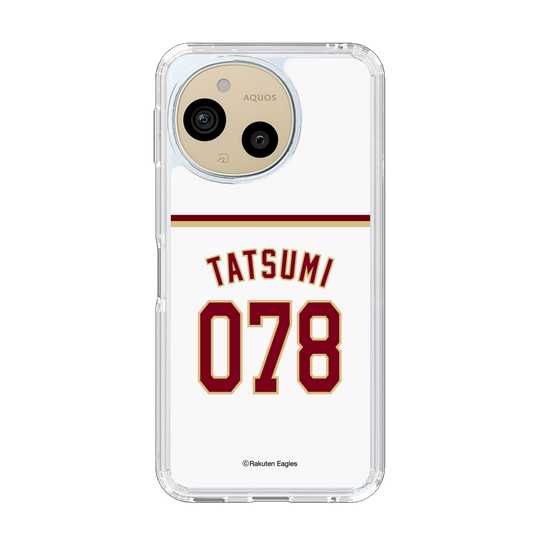スリムプロテクションケース［ 楽天イーグルス - #078 Tatsumi - ホーム ］