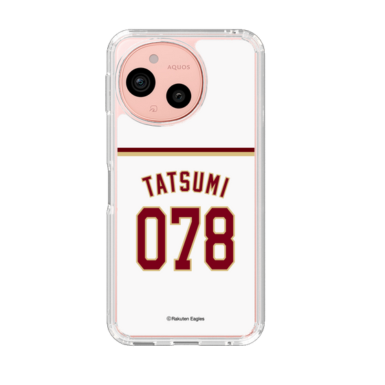 スリムプロテクションケース［ 楽天イーグルス - #078 Tatsumi - ホーム ］