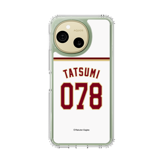 スリムプロテクションケース［ 楽天イーグルス - #078 Tatsumi - ホーム ］