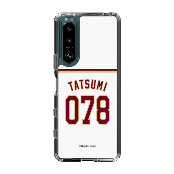 スリムプロテクションケース［ 楽天イーグルス - #078 Tatsumi - ホーム ］