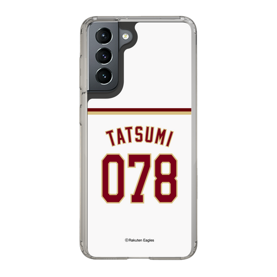 スリムプロテクションケース［ 楽天イーグルス - #078 Tatsumi - ホーム ］