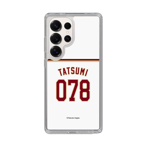 スリムプロテクションケース［ 楽天イーグルス - #078 Tatsumi - ホーム ］
