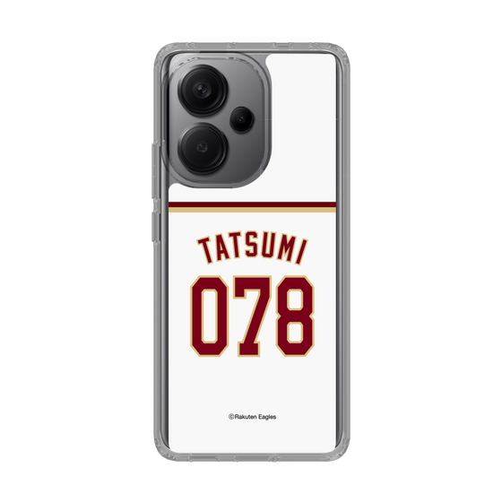スリムプロテクションケース［ 楽天イーグルス - #078 Tatsumi - ホーム ］