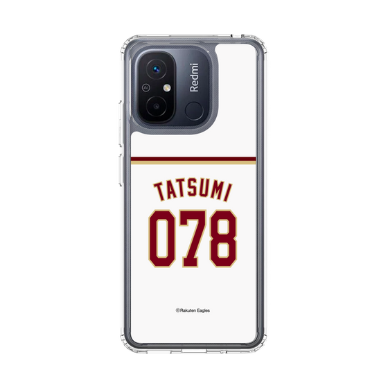 スリムプロテクションケース［ 楽天イーグルス - #078 Tatsumi - ホーム ］