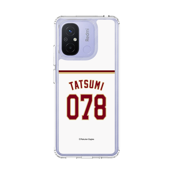 スリムプロテクションケース［ 楽天イーグルス - #078 Tatsumi - ホーム ］