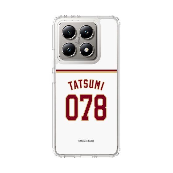 スリムプロテクションケース［ 楽天イーグルス - #078 Tatsumi - ホーム ］