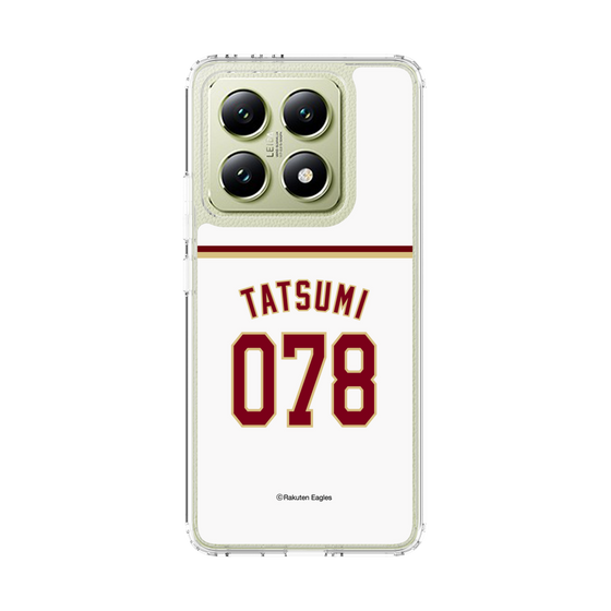 スリムプロテクションケース［ 楽天イーグルス - #078 Tatsumi - ホーム ］