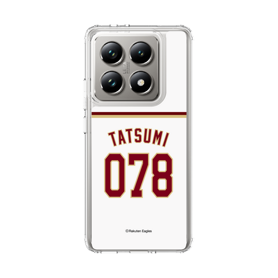 スリムプロテクションケース［ 楽天イーグルス - #078 Tatsumi - ホーム ］