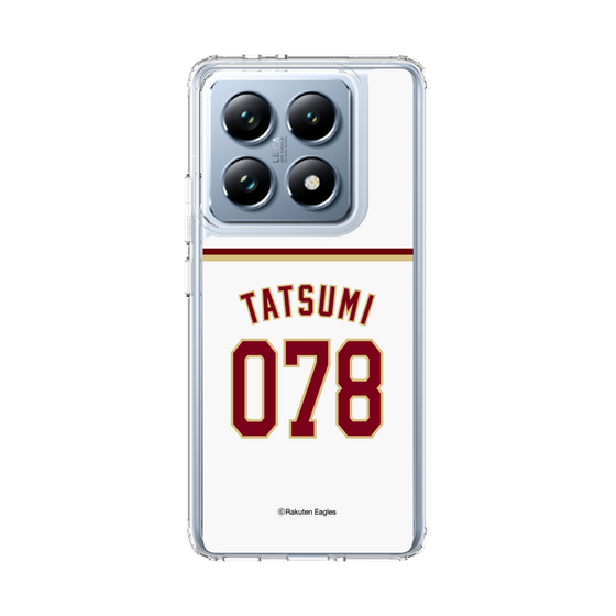 スリムプロテクションケース［ 楽天イーグルス - #078 Tatsumi - ホーム ］