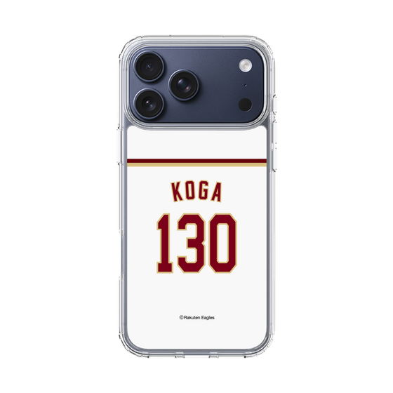 スリムプロテクションケース［ 楽天イーグルス - #130 Koga - ホーム ］