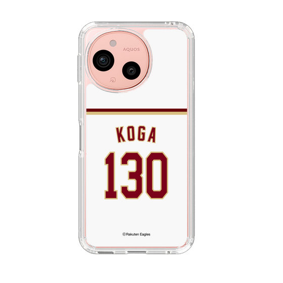 スリムプロテクションケース［ 楽天イーグルス - #130 Koga - ホーム ］